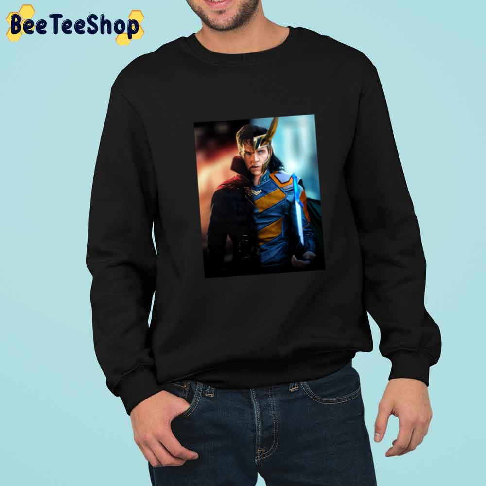 Loki And Doctor Strange In The Multiverse Of Madness Unisex T-Shirt Loki And Doctor Strange In The Multiverse Of Madness Unisex T-Shirt