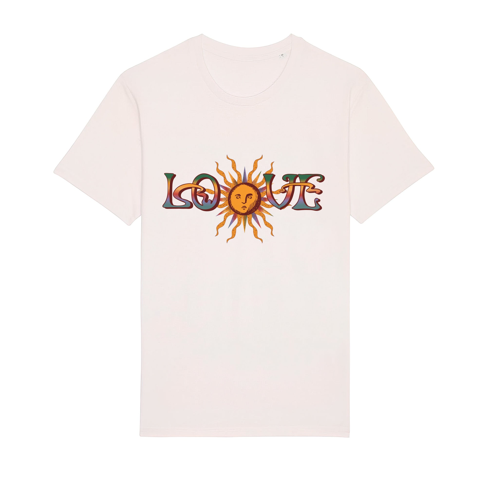 Love Through The Sun Retro Vintage Unisex T-Shirt Love Through The Sun Retro Vintage Unisex T-Shirt