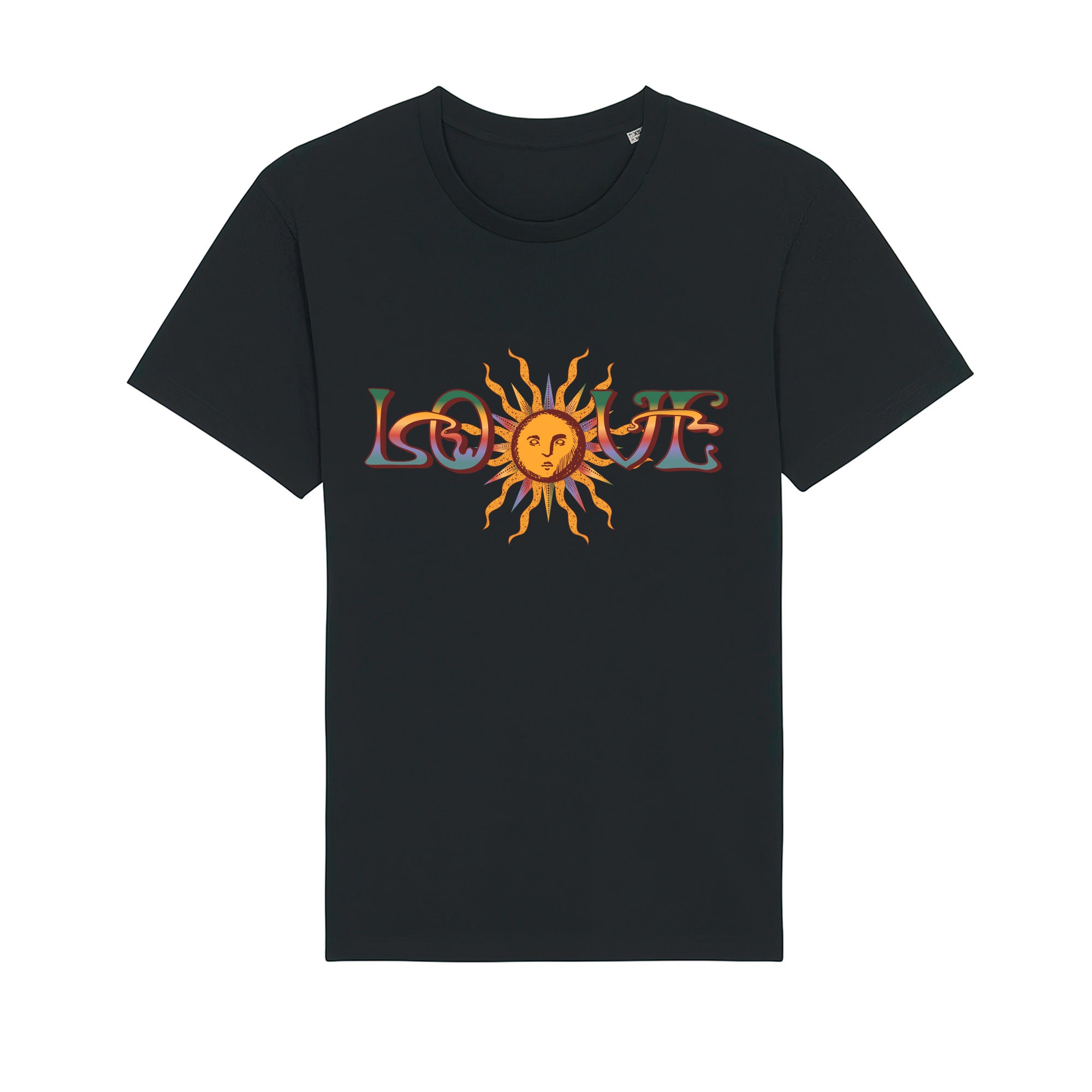Love Through The Sun Retro Vintage Unisex T-Shirt Love Through The Sun Retro Vintage Unisex T-Shirt