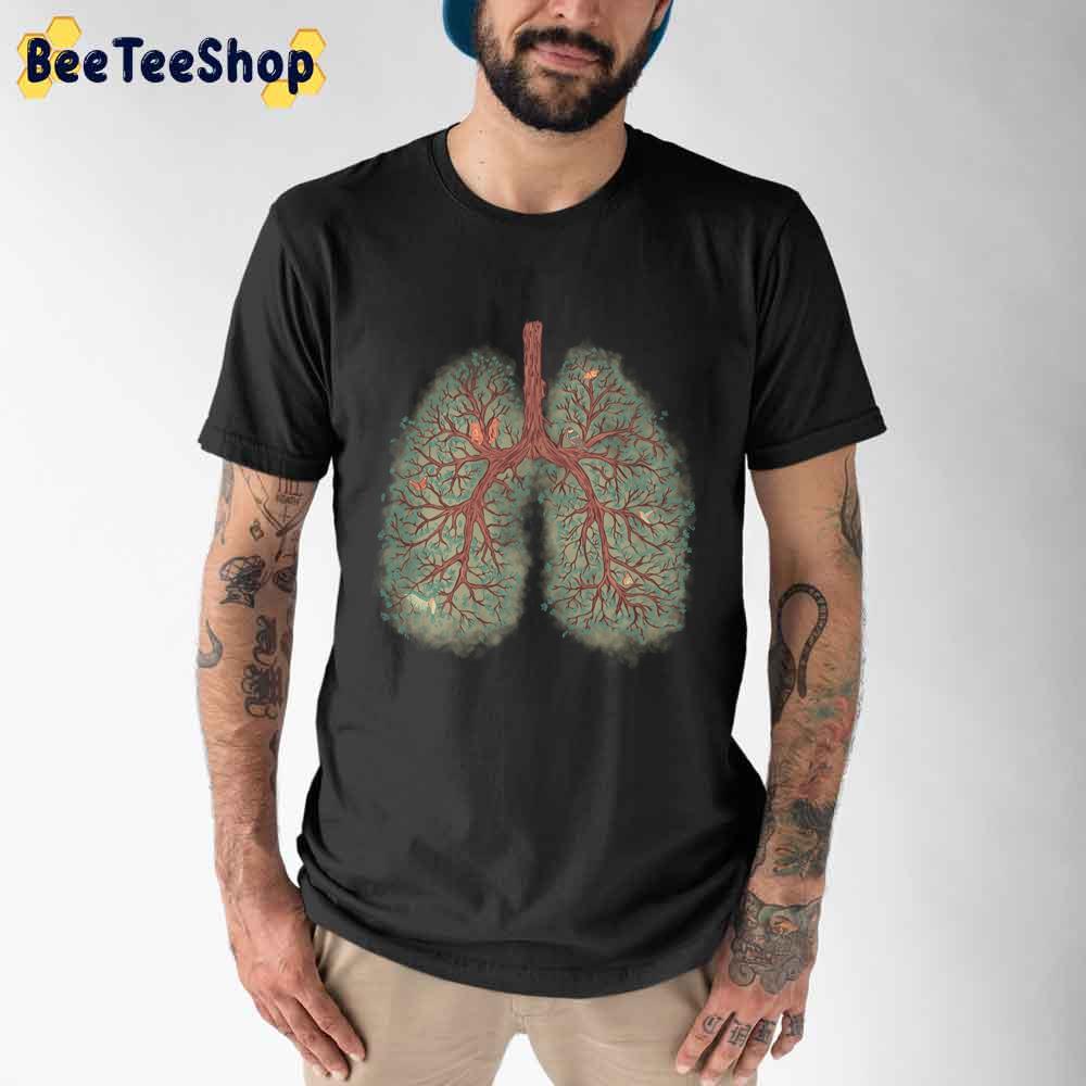 Lungs Climate Change Unisex T-Shirt Lungs Climate Change Unisex T-Shirt