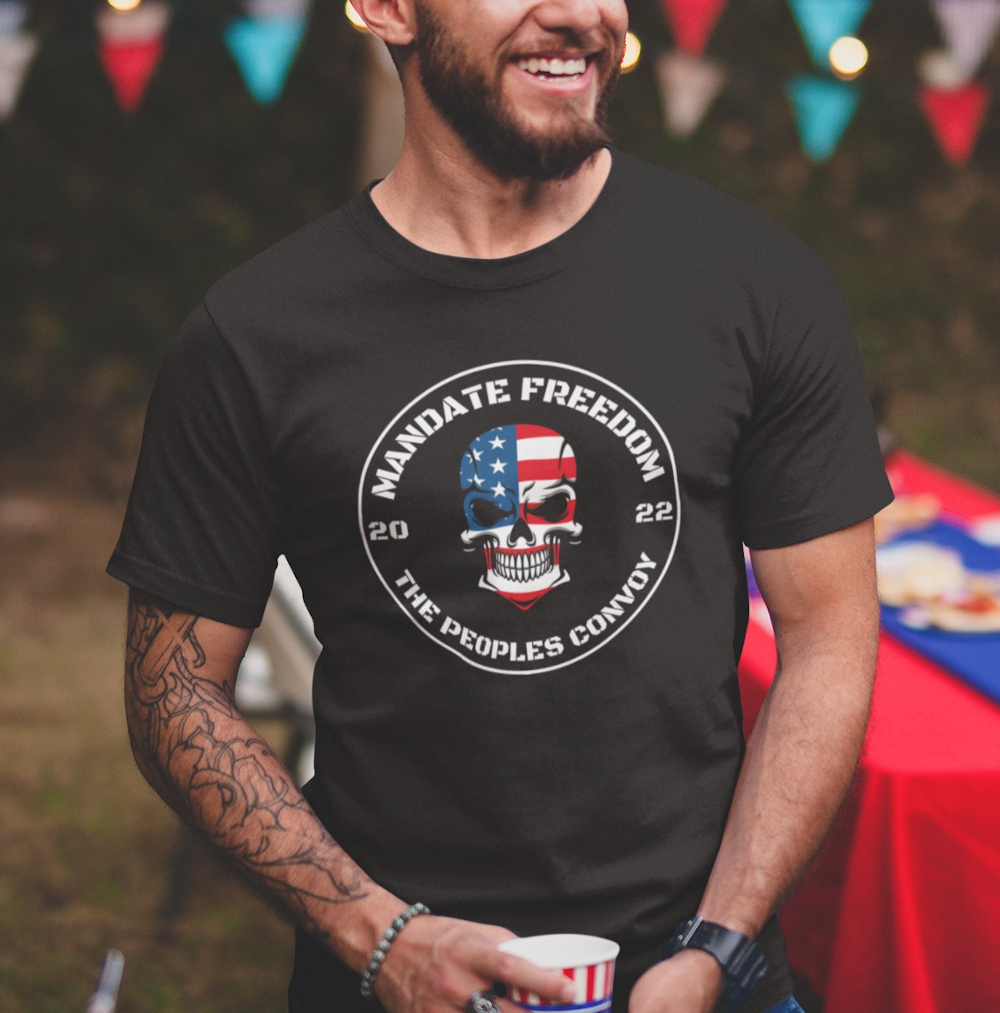 Mandate Freedom The Peoples Convoy 2022 Unisex T-Shirt Mandate Freedom The Peoples Convoy 2022 Unisex T-Shirt