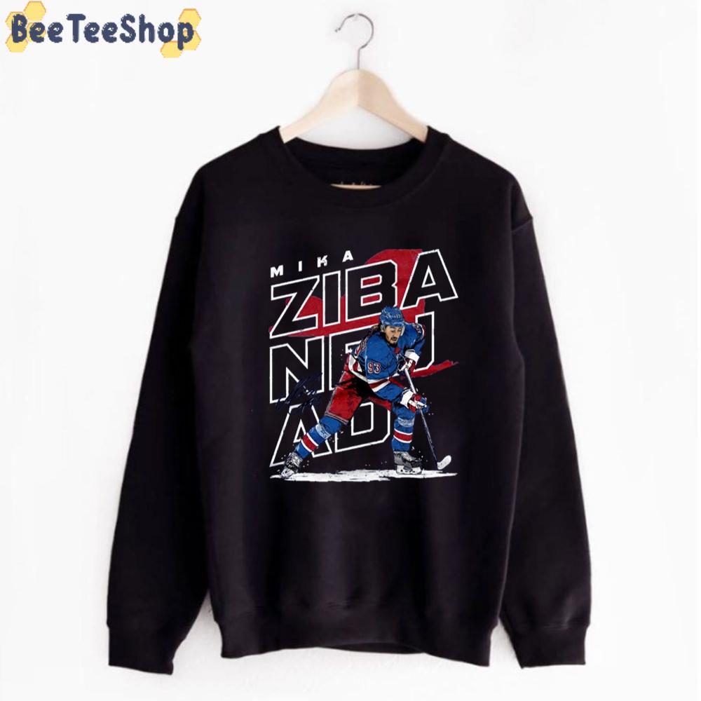 Mika Zibanejad New York Rangers Hockey Unisex T-Shirt Mika Zibanejad New York Rangers Hockey Unisex T-Shirt