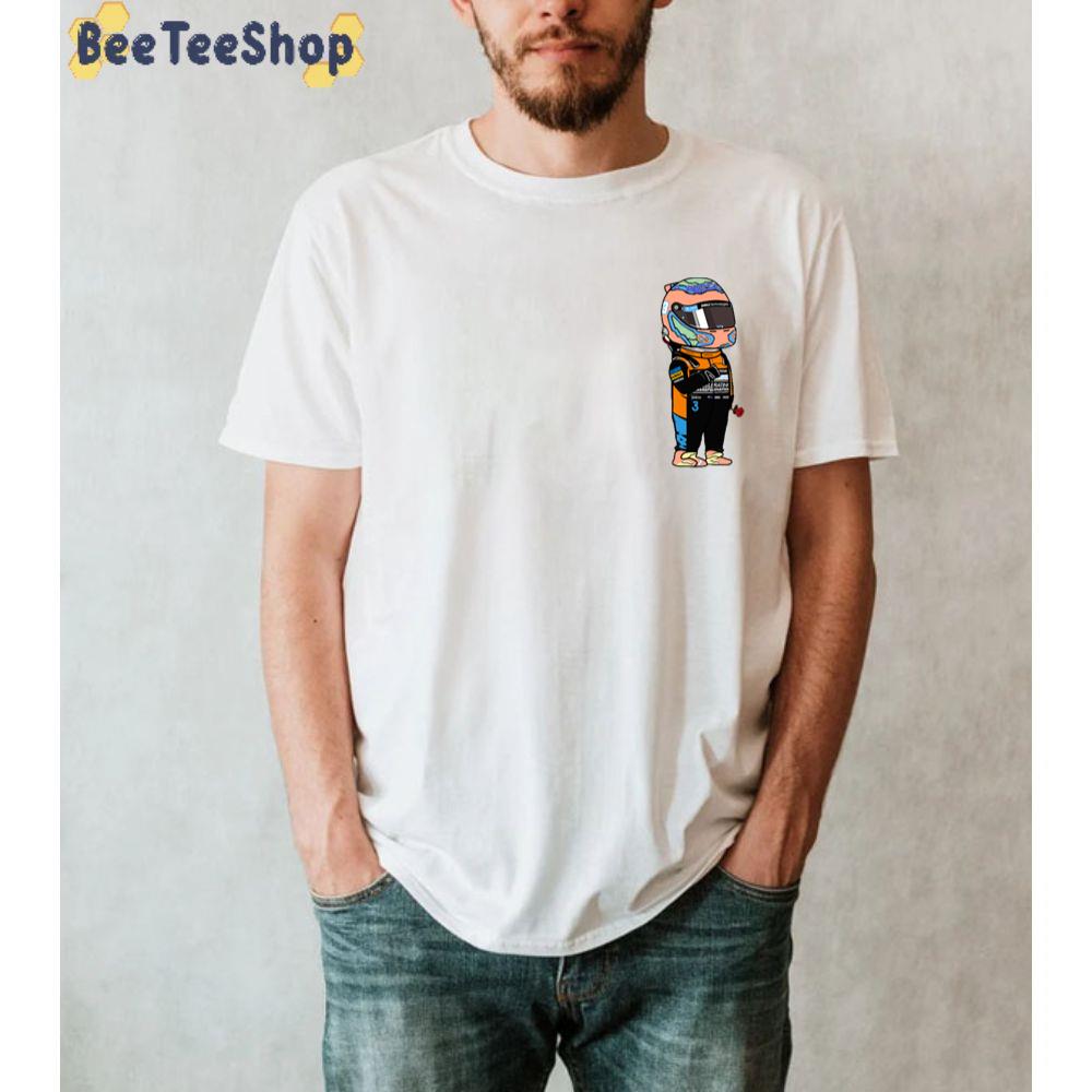 Mini Daniel Ricciardo Mclaren F1 2022 Racing Unisex T-Shirt Mini Daniel Ricciardo Mclaren F1 2022 Racing Unisex T-Shirt