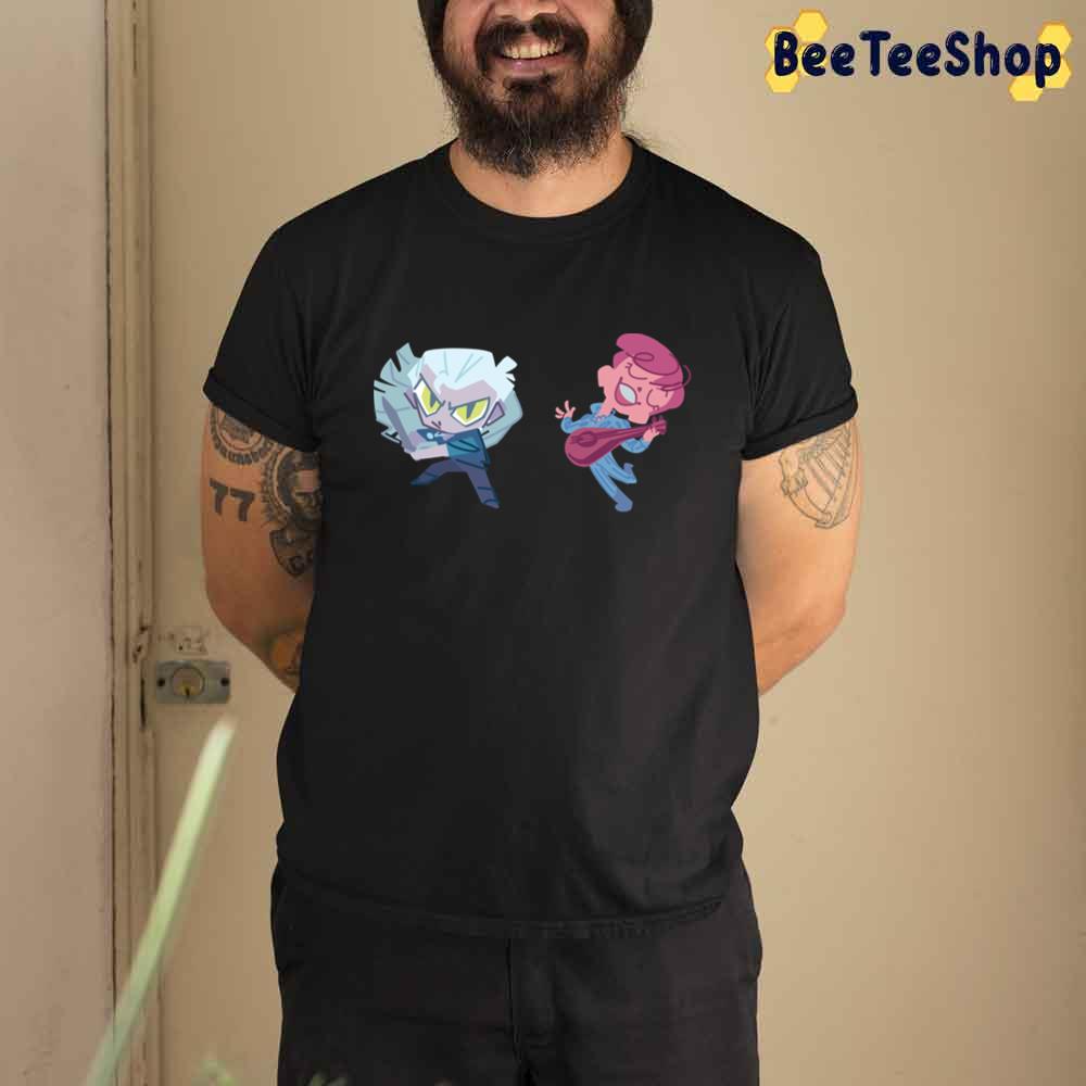 Mini Geralt And Jaskier The Witcher Unisex T-Shirt Mini Geralt And Jaskier The Witcher Unisex T-Shirt
