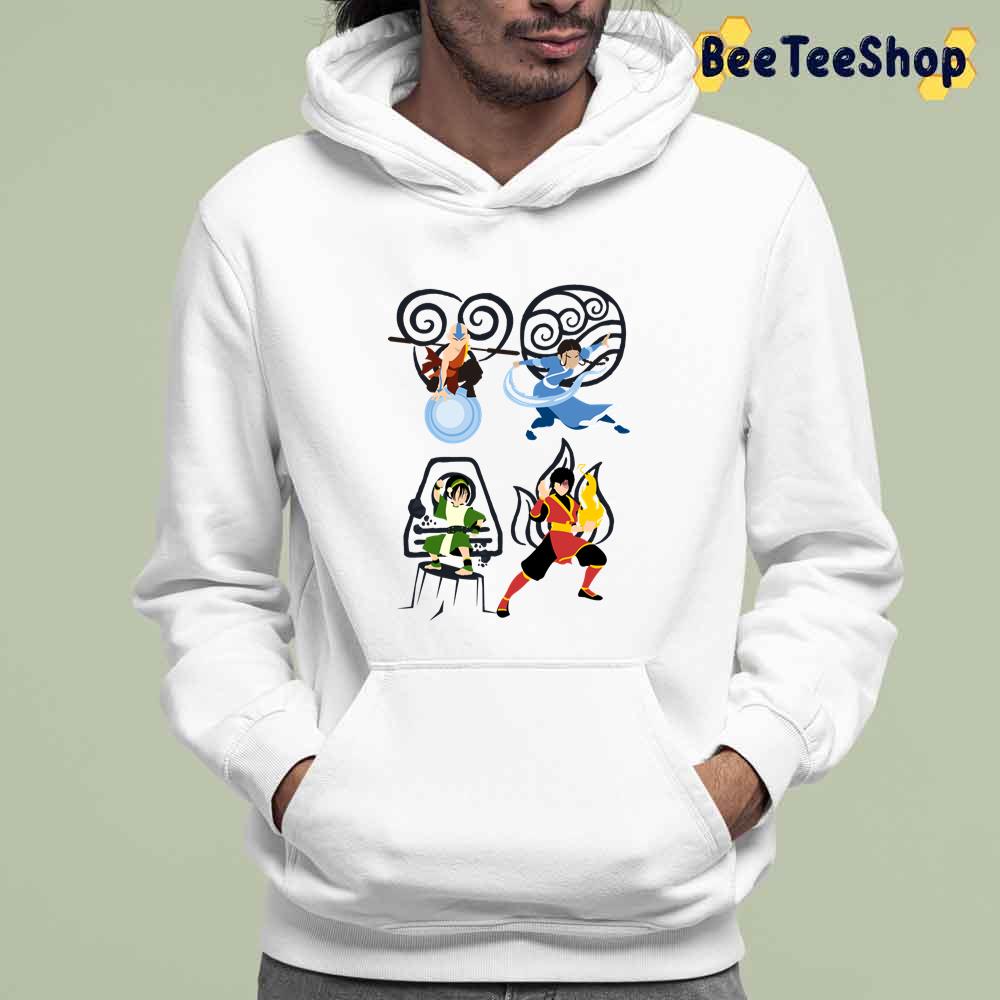 Minimalist Bending The Last Airbender unisex Sweatshirt Minimalist Bending The Last Airbender unisex Sweatshirt