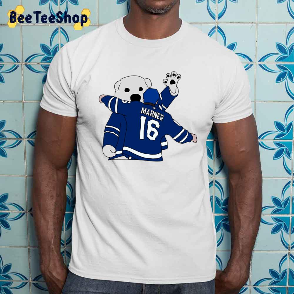 Mitch Marner And Carlton The Bear Toronto Maple Leafs Hockey Unisex Sweatshirt Mitch Marner And Carlton The Bear Toronto Maple Leafs Hockey Unisex Sweatshirt