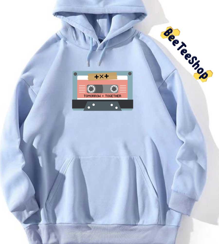 Mixtape Graphic Merch TXT Tomorrow X Together Kpop Unisex Hoodie Mixtape Graphic Merch TXT Tomorrow X Together Kpop Unisex Hoodie