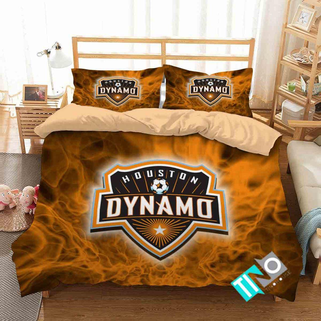 Mls Houston Dynamo Logo Bedding Set Mls Houston Dynamo Logo Bedding Set