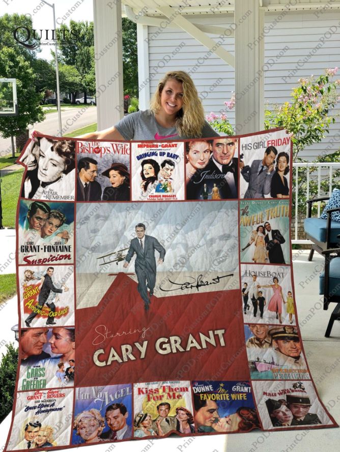 Mofi Cary Grant Quilt Blanket Mofi Cary Grant Quilt Blanket