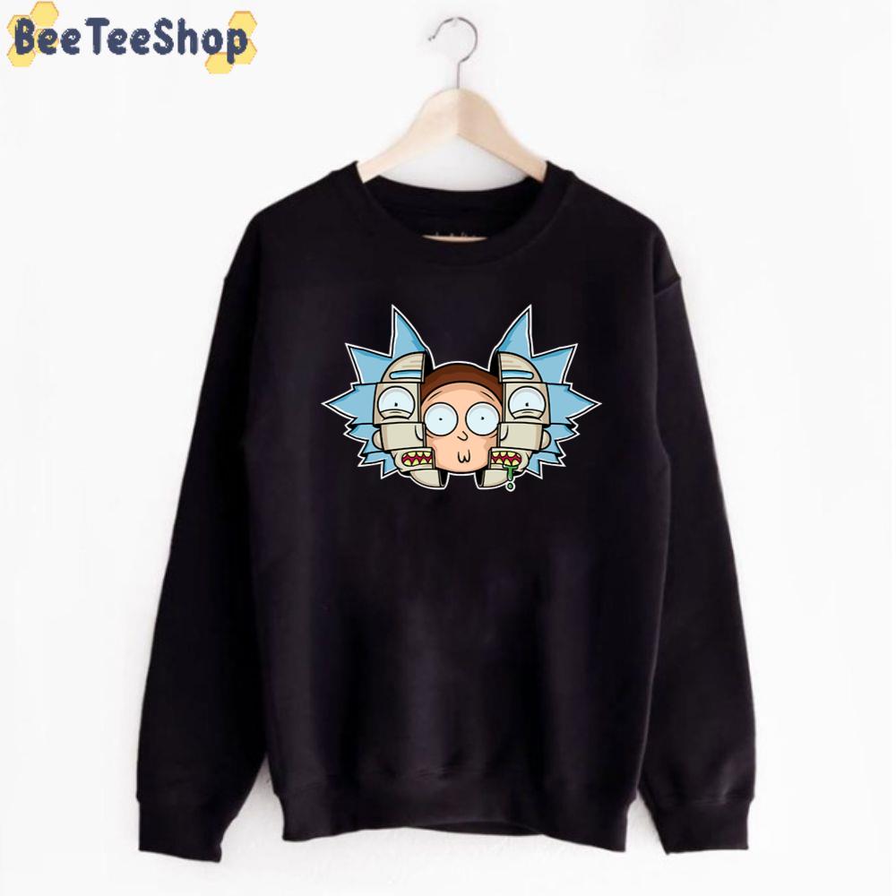 Morty's Drawing That Separates Rick's Head In Two unisex T-Shirt Morty's Drawing That Separates Rick's Head In Two unisex T-Shirt