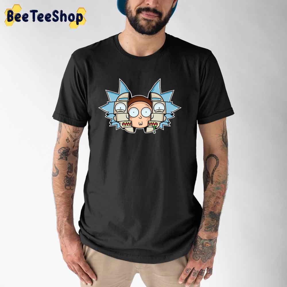 Morty's Drawing That Separates Rick's Head In Two unisex T-Shirt Morty's Drawing That Separates Rick's Head In Two unisex T-Shirt