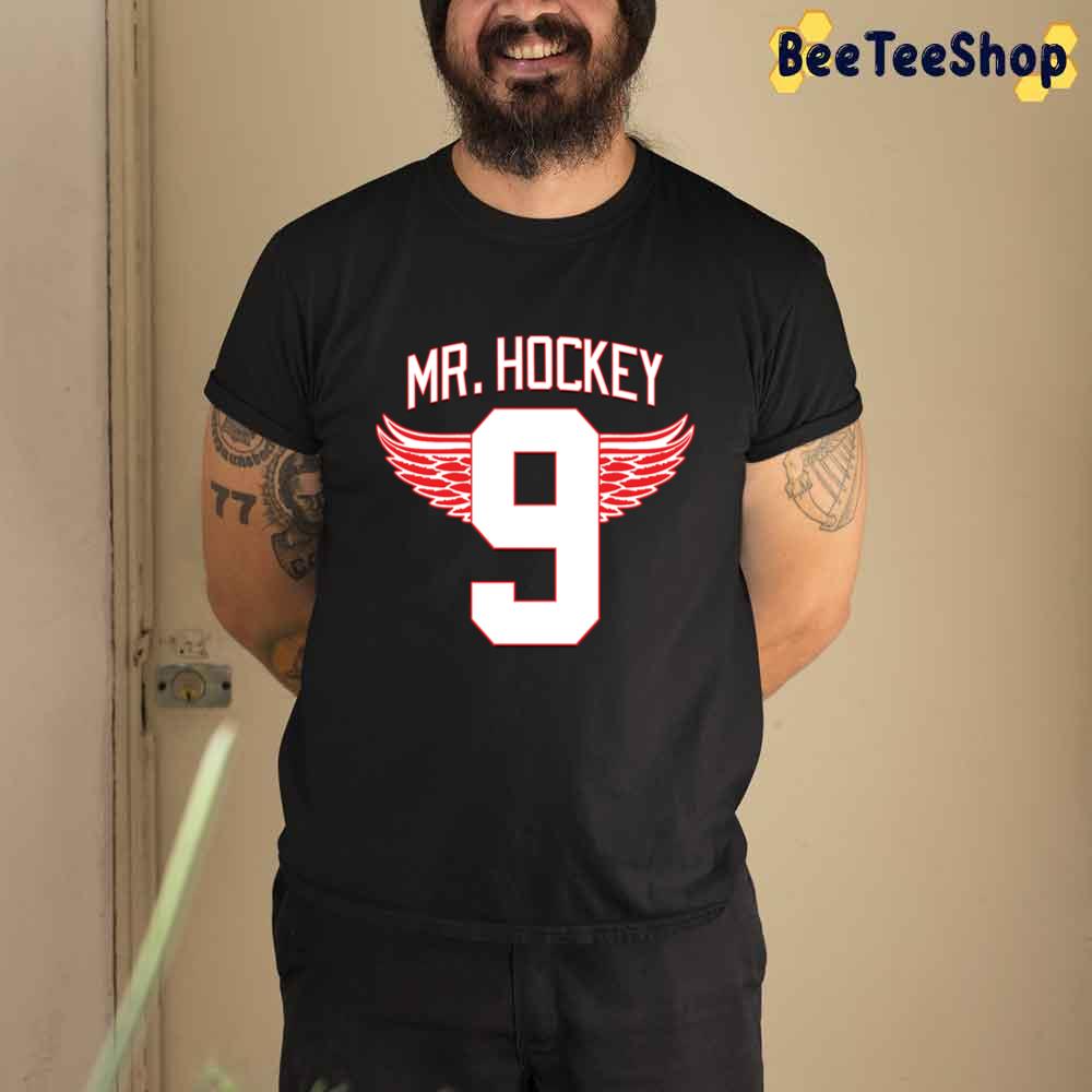 Mr. Gordie Howe Detroit Red Wings Hockey Unisex T-Shirt Mr. Gordie Howe Detroit Red Wings Hockey Unisex T-Shirt