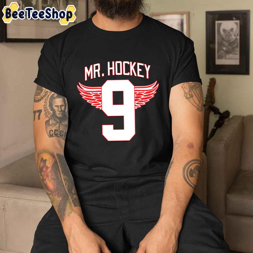Mr. Gordie Howe Detroit Red Wings Hockey Unisex T-Shirt Mr. Gordie Howe Detroit Red Wings Hockey Unisex T-Shirt