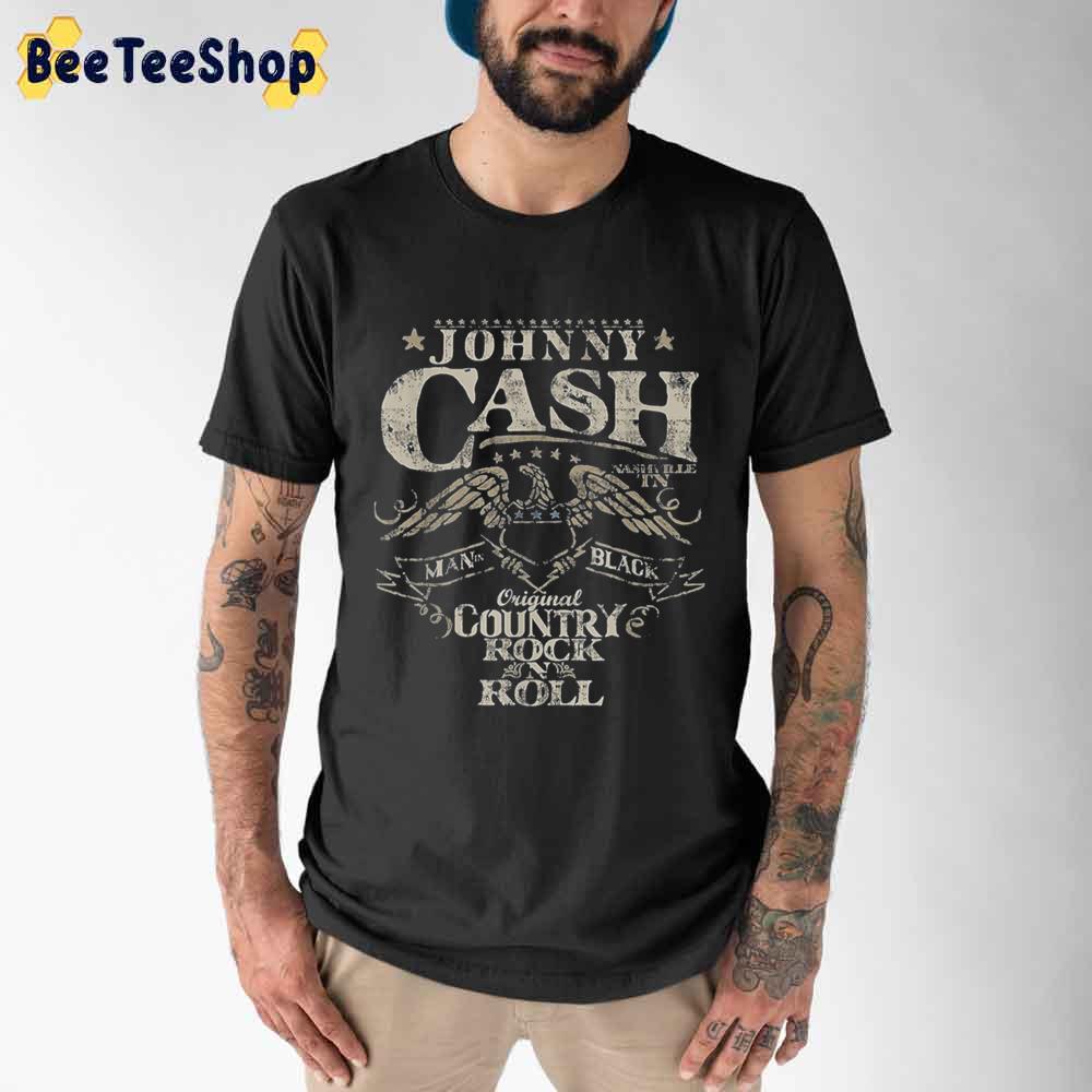 Music Country Rock N Roll The Man In Black Johnny Cash Unisex T-Shirt Music Country Rock N Roll The Man In Black Johnny Cash Unisex T-Shirt