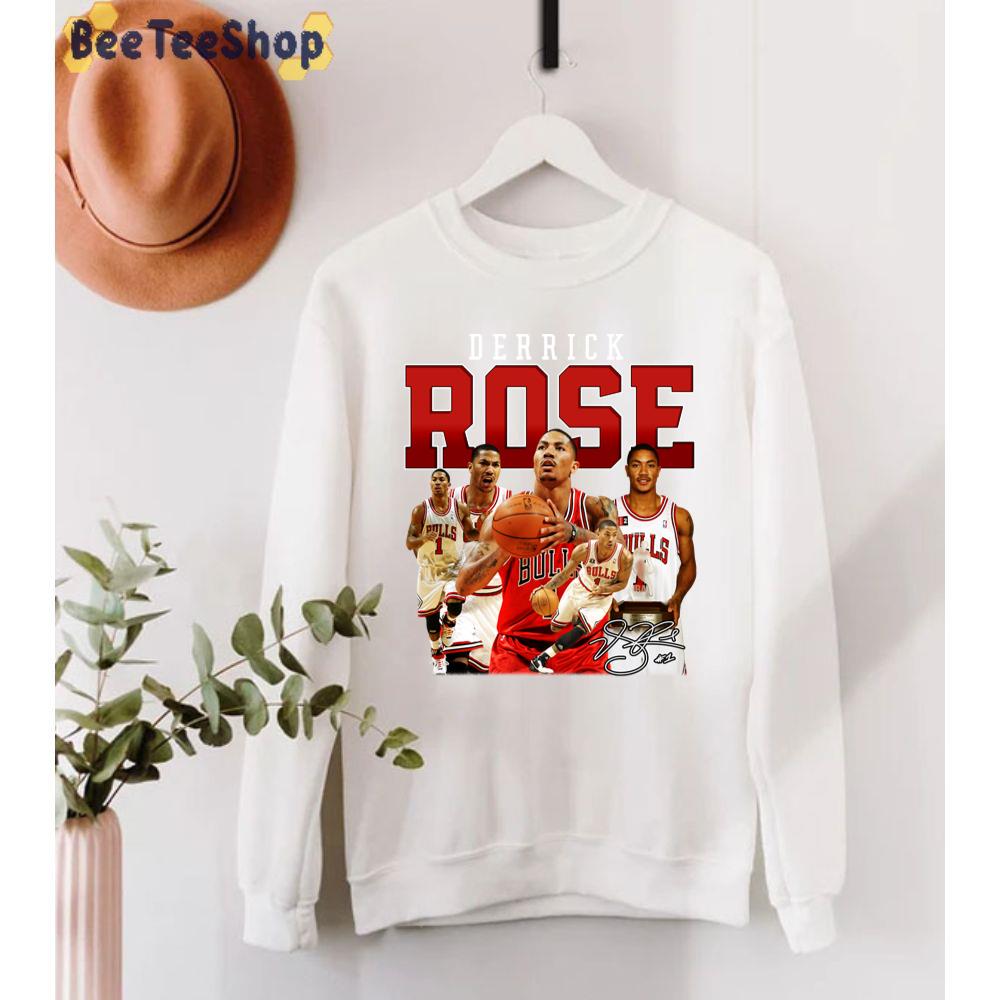 Mvp Chicago Signature Vintage Derrick Rose Basketball Sport Unisex T-Shirt Mvp Chicago Signature Vintage Derrick Rose Basketball Sport Unisex T-Shirt
