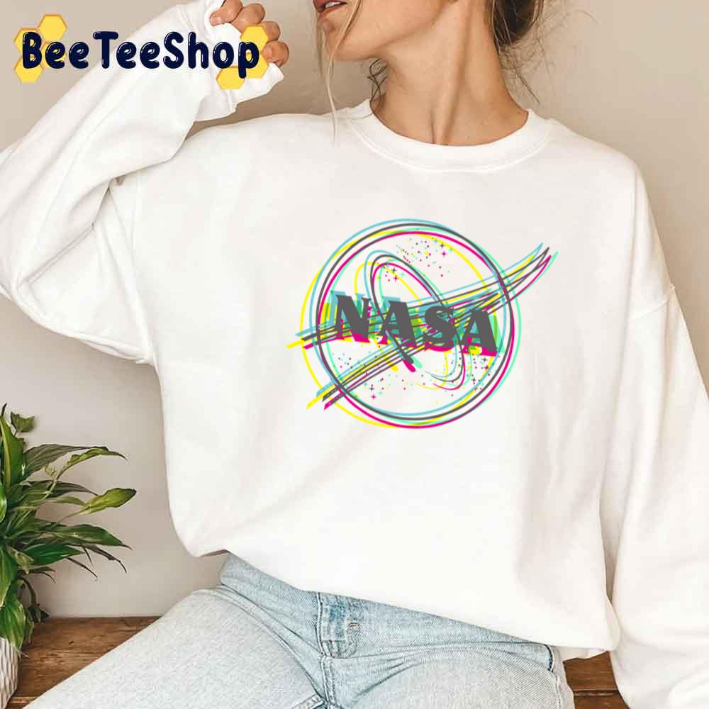 Nasa Typography 3d Unisex T-Shirt Nasa Typography 3d Unisex T-Shirt