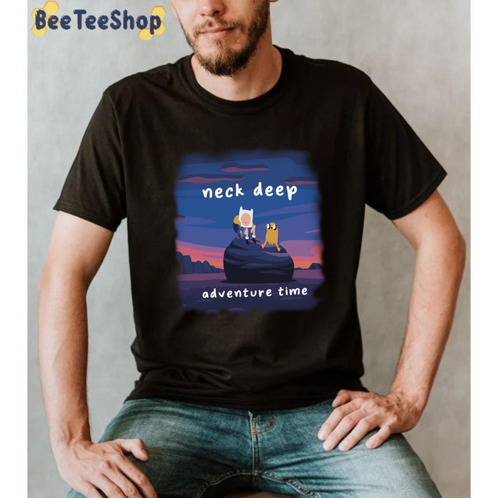 Neck Deep Adventure Time Unisex Sweatshirt Neck Deep Adventure Time Unisex Sweatshirt