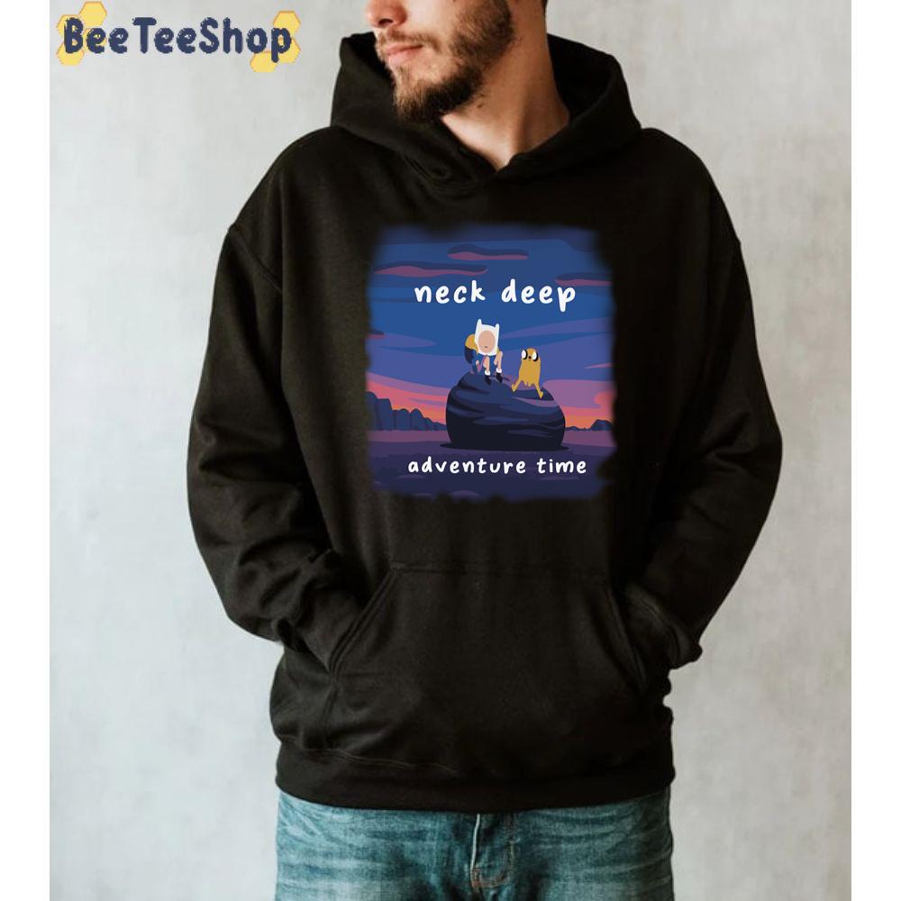 Neck Deep Adventure Time Unisex Sweatshirt Neck Deep Adventure Time Unisex Sweatshirt