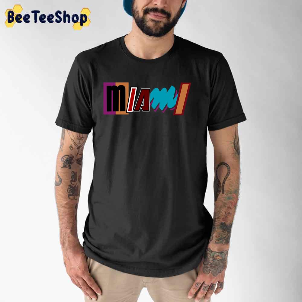 New Jersey Miami Heat Basketball Unisex T-Shirt New Jersey Miami Heat Basketball Unisex T-Shirt