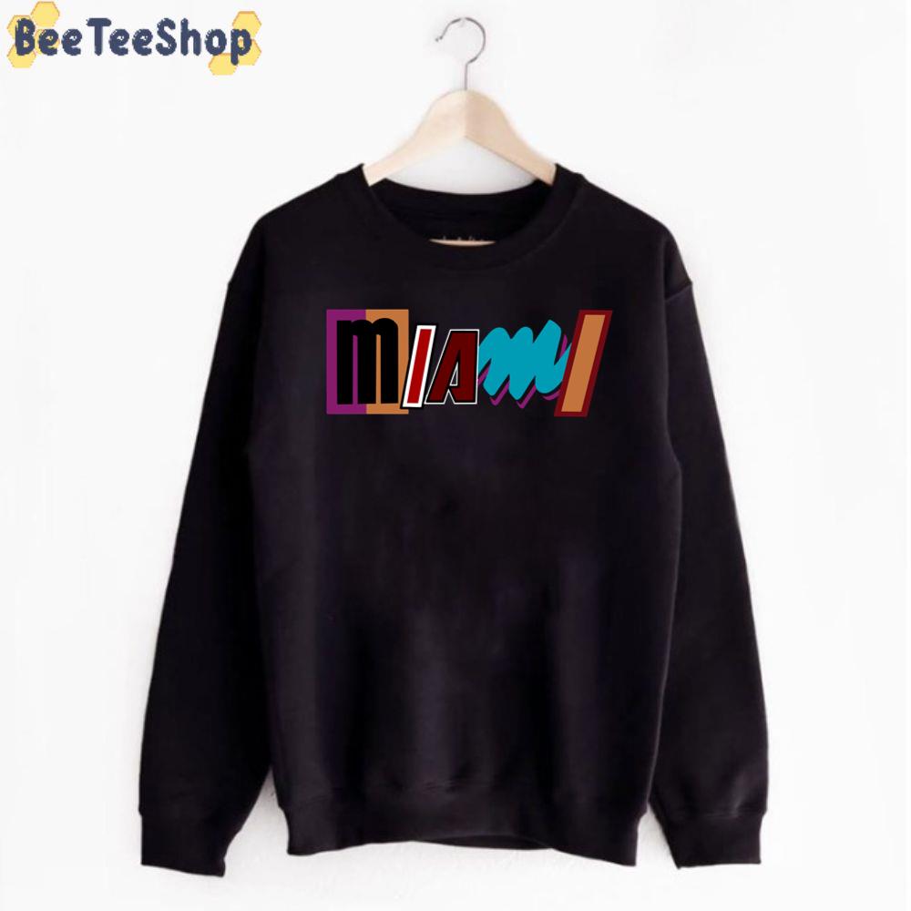 New Jersey Miami Heat Basketball Unisex T-Shirt New Jersey Miami Heat Basketball Unisex T-Shirt
