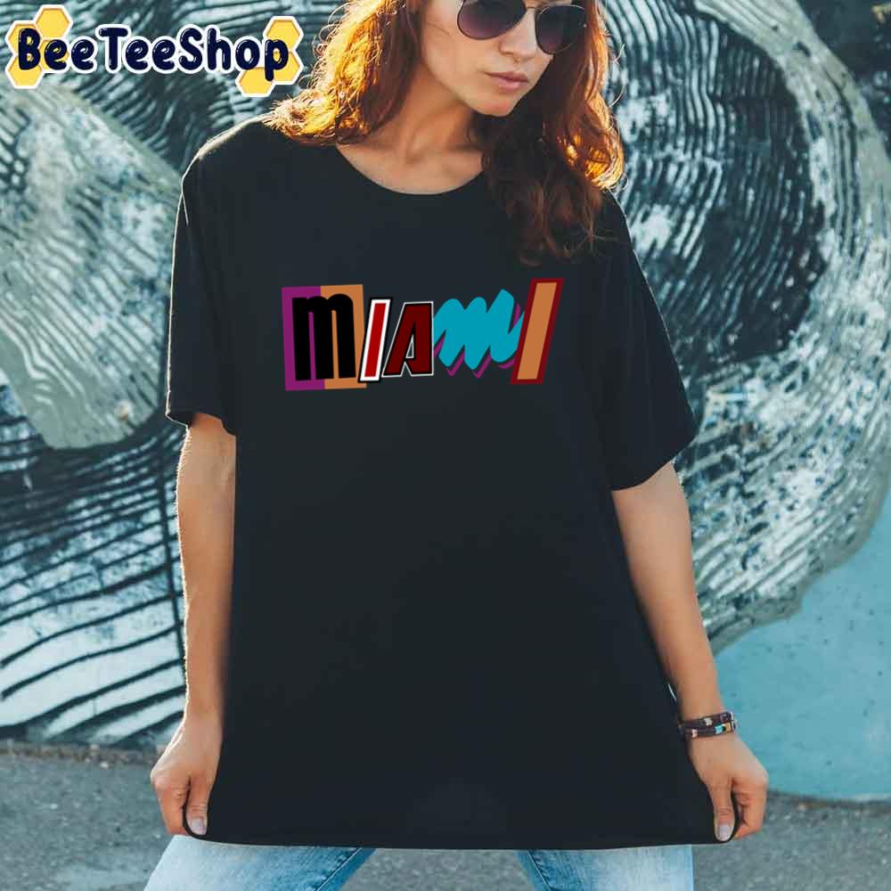 New Jersey Miami Heat Basketball Unisex T-Shirt New Jersey Miami Heat Basketball Unisex T-Shirt