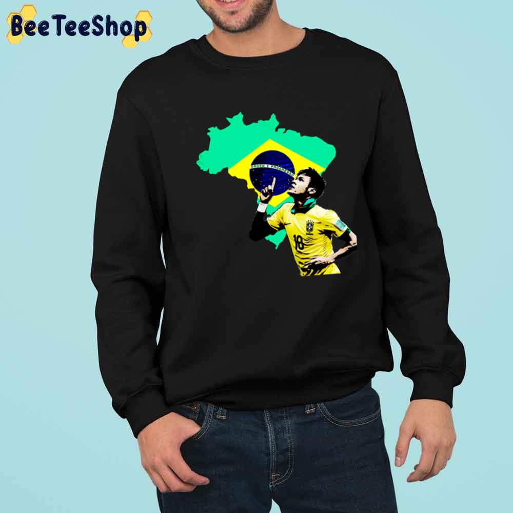 Neymar Brazil Soccer Player Unisex T-Shirt Neymar Brazil Soccer Player Unisex T-Shirt