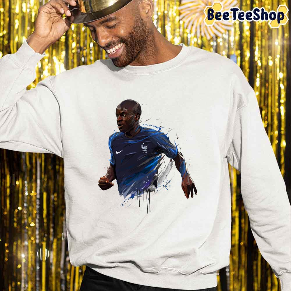 N'golo Kanté French Soccer Team Football Unisex Sweatshirt N'golo Kanté French Soccer Team Football Unisex Sweatshirt