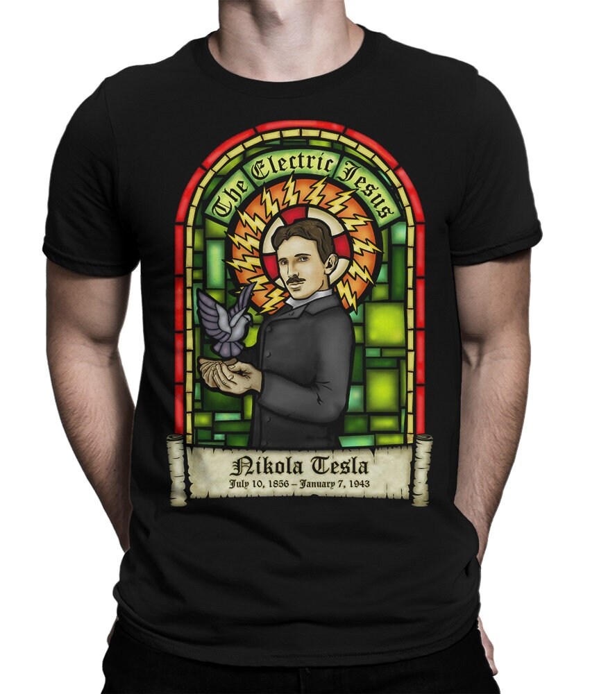 Nikola Tesla Original Art T-Shirt Nikola Tesla Original Art T-Shirt