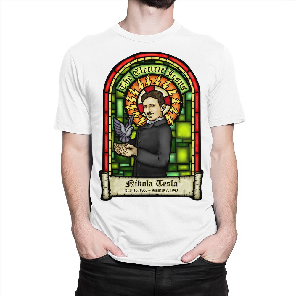 Nikola Tesla Original Art T-Shirt Nikola Tesla Original Art T-Shirt
