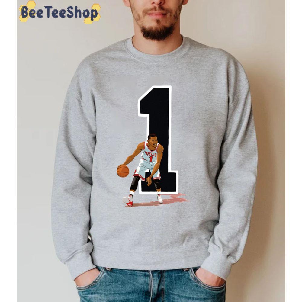 No 1 Derrick Rose Basketball Sport Unisex Sweatshirt No 1 Derrick Rose Basketball Sport Unisex Sweatshirt