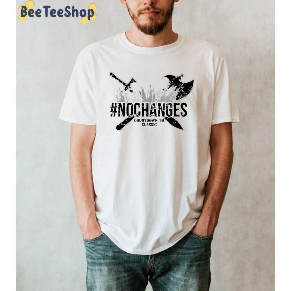 No Changes Countdown To Classic Game Unisex T-Shirt No Changes Countdown To Classic Game Unisex T-Shirt