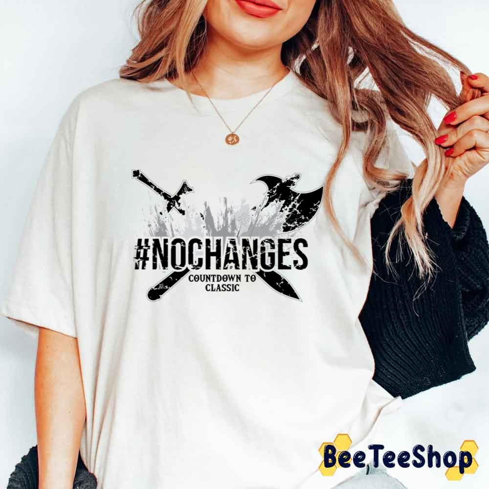 No Changes Countdown To Classic Game Unisex T-Shirt No Changes Countdown To Classic Game Unisex T-Shirt