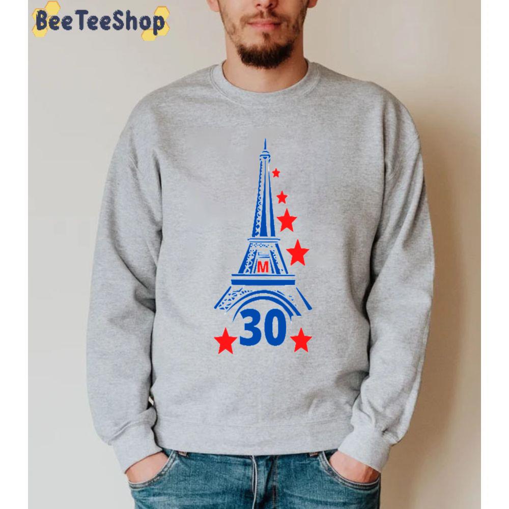 Number 30 With Eiffel Lionel Messi Football Unisex Sweatshirt Number 30 With Eiffel Lionel Messi Football Unisex Sweatshirt