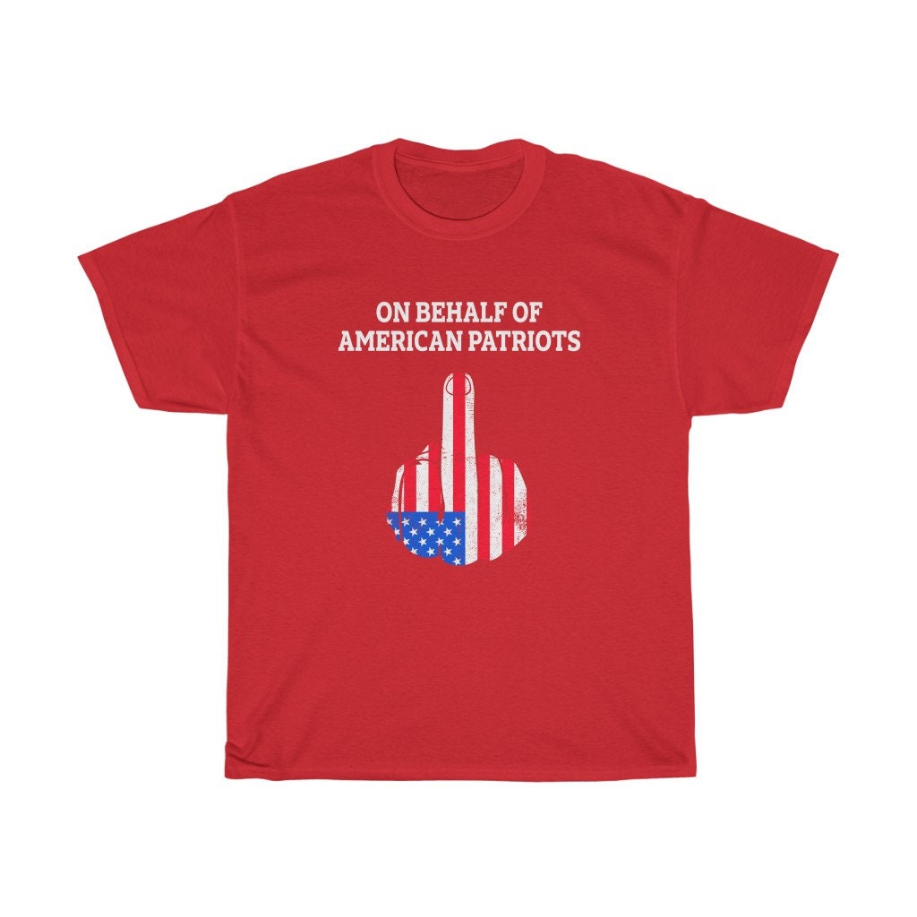 On Behalf Of America Patriots Unisex T-Shirt On Behalf Of America Patriots Unisex T-Shirt