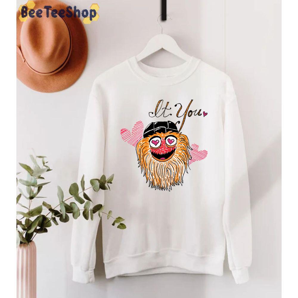 Orange Monster Gritty Valentine Philadelphia Flyers Hockey Unisex T-Shirt Orange Monster Gritty Valentine Philadelphia Flyers Hockey Unisex T-Shirt