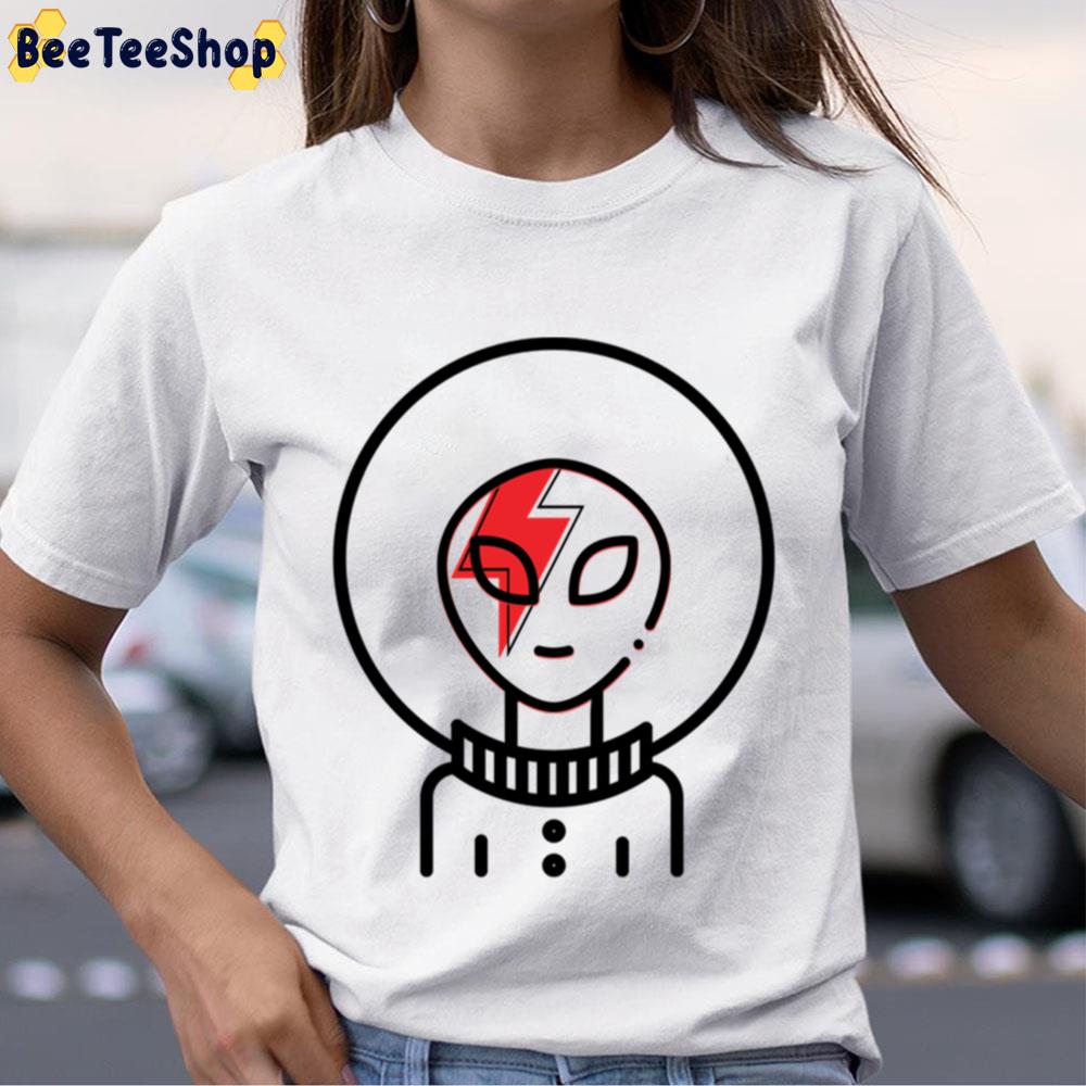Otter Space Alien David Bowie Style Unisex T-Shirt Otter Space Alien David Bowie Style Unisex T-Shirt