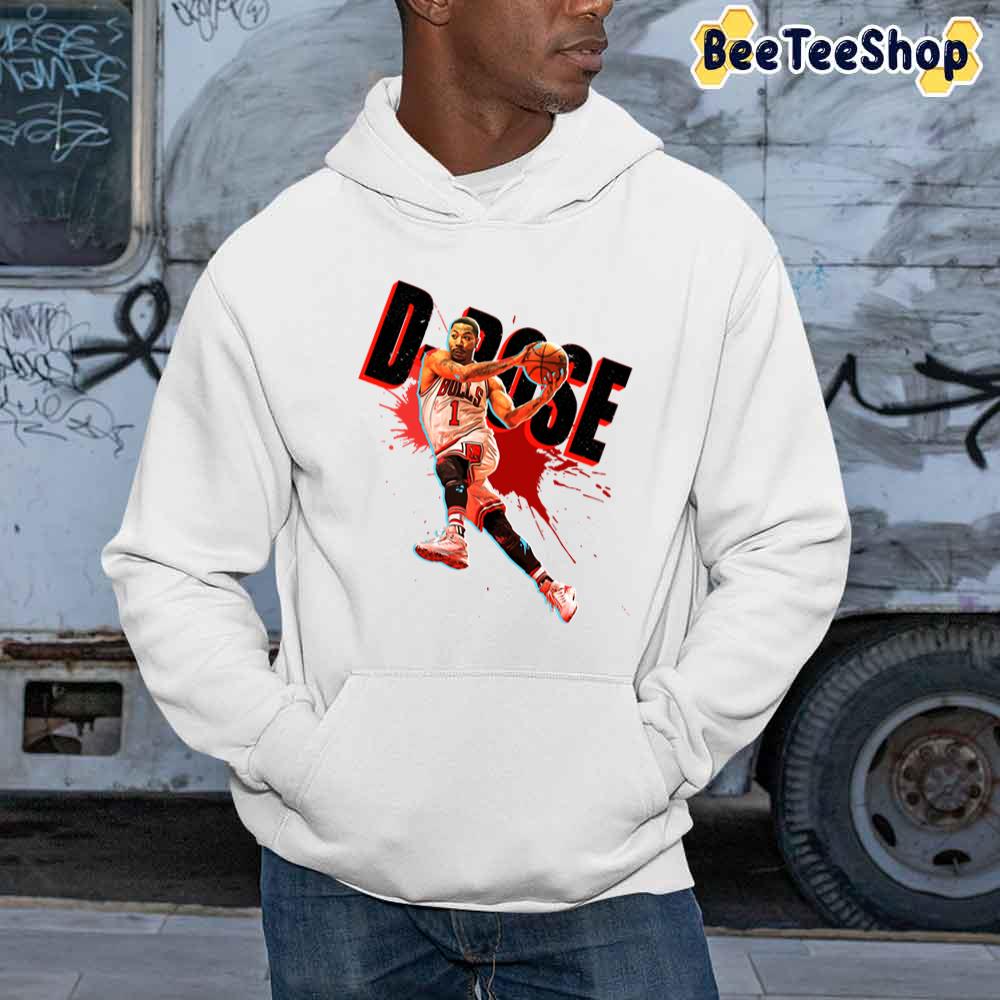 Painting Style Derrick Rose Basketball Sport Unisex Sweatshirt Painting Style Derrick Rose Basketball Sport Unisex Sweatshirt