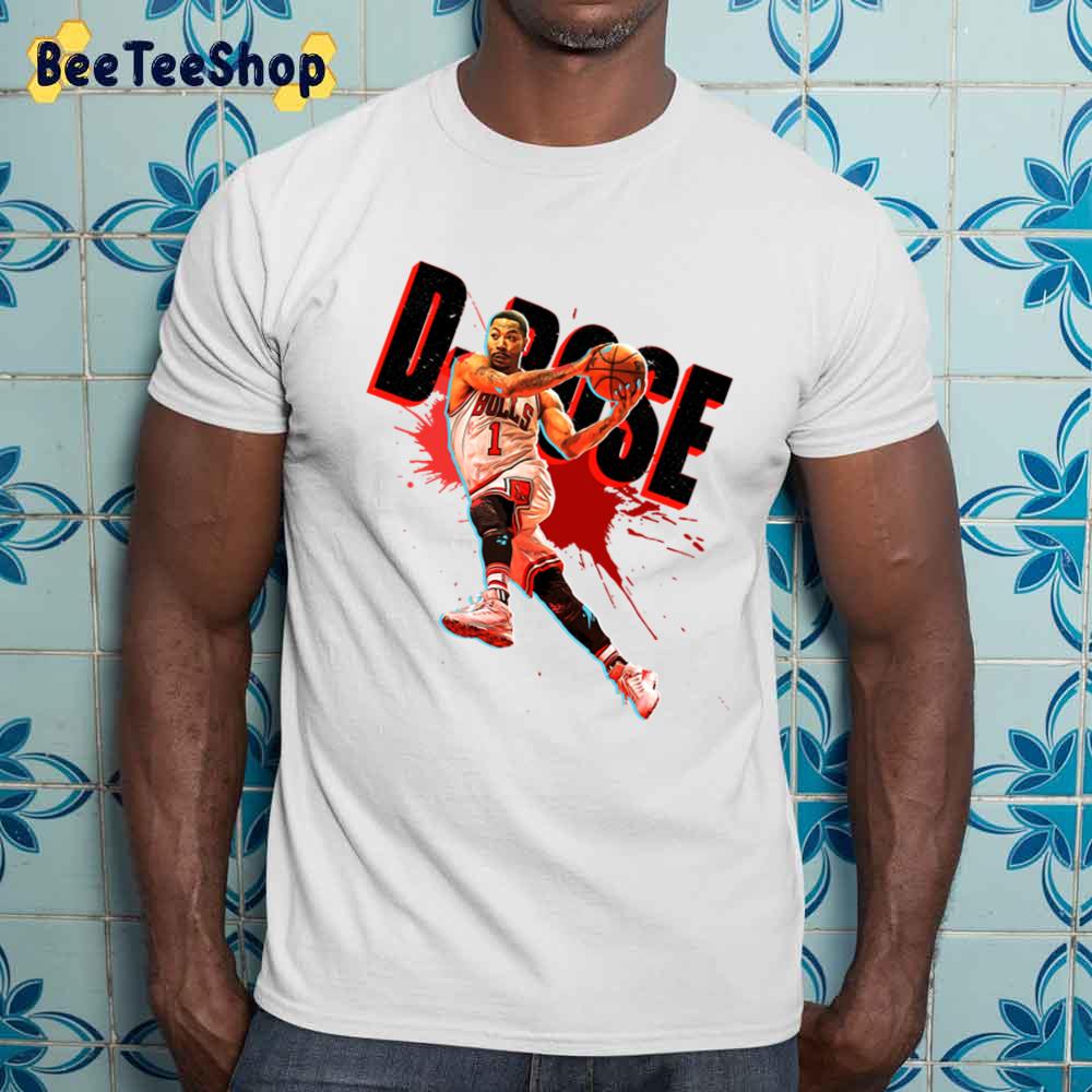 Painting Style Derrick Rose Basketball Sport Unisex Sweatshirt Painting Style Derrick Rose Basketball Sport Unisex Sweatshirt