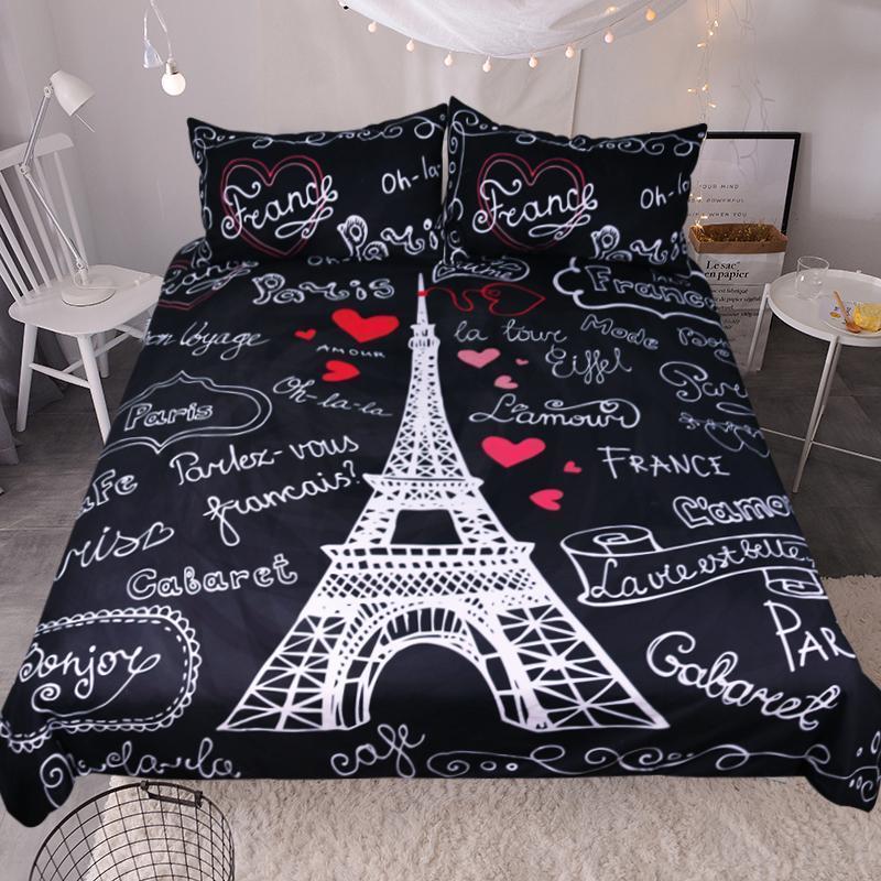 Paris Tower Bedding Set Paris Tower Bedding Set