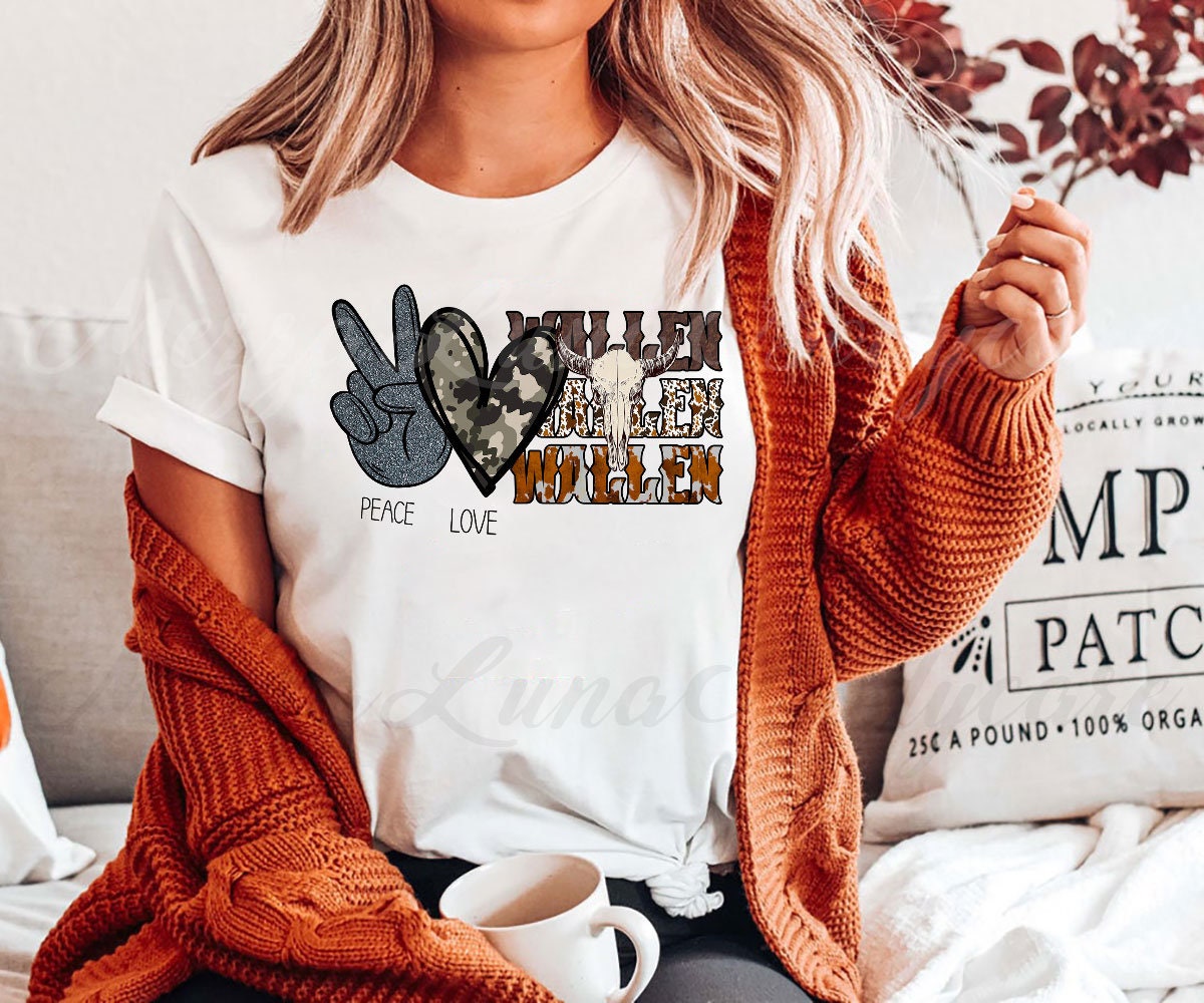 Peace Love Wallen Unisex T-Shirt Peace Love Wallen Unisex T-Shirt