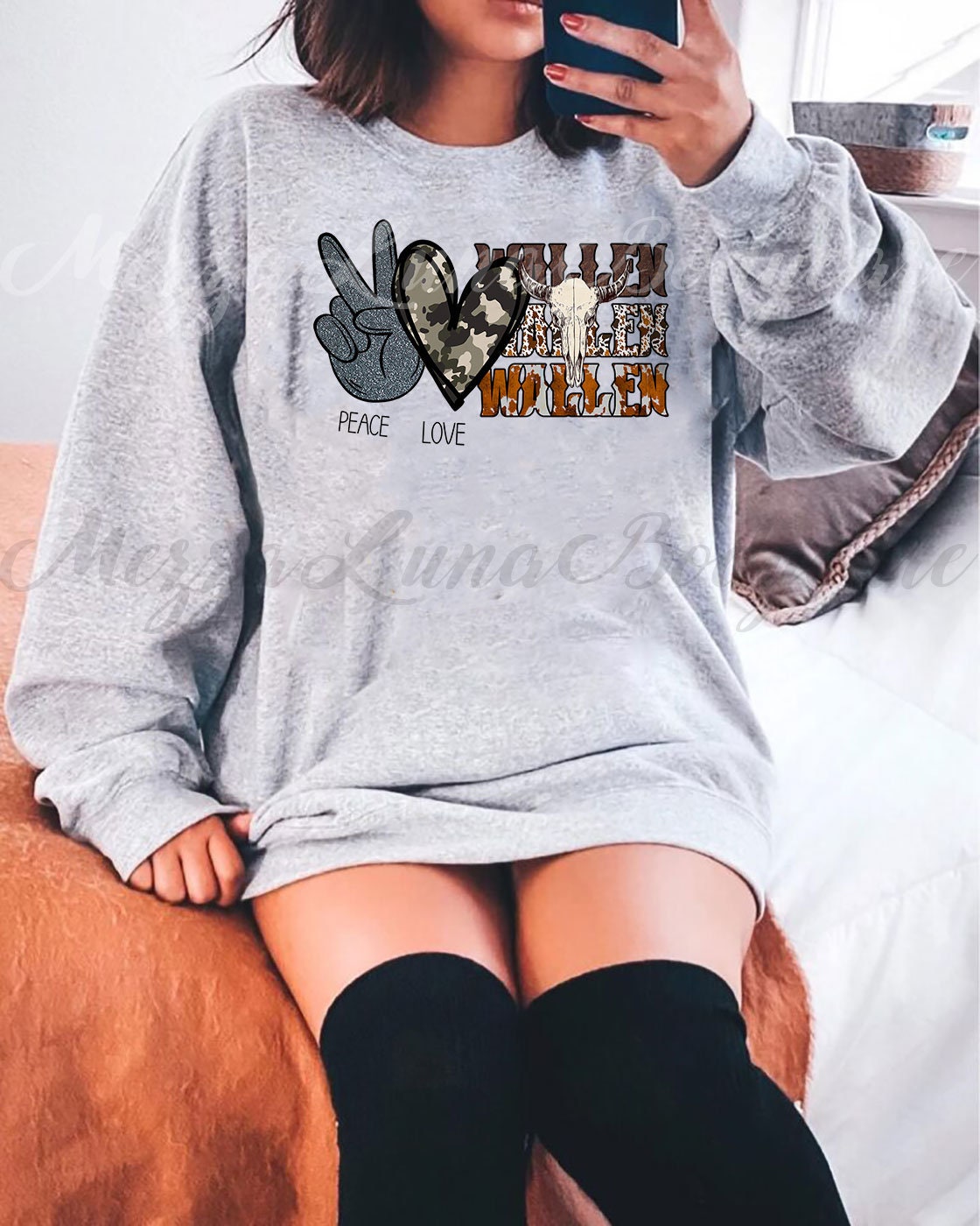 Peace Love Wallen Unisex T-Shirt Peace Love Wallen Unisex T-Shirt