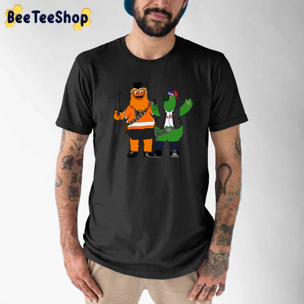 Phan Solo And Grittbacca Philadelphia Flyers Hockey Unisex T-Shirt Phan Solo And Grittbacca Philadelphia Flyers Hockey Unisex T-Shirt