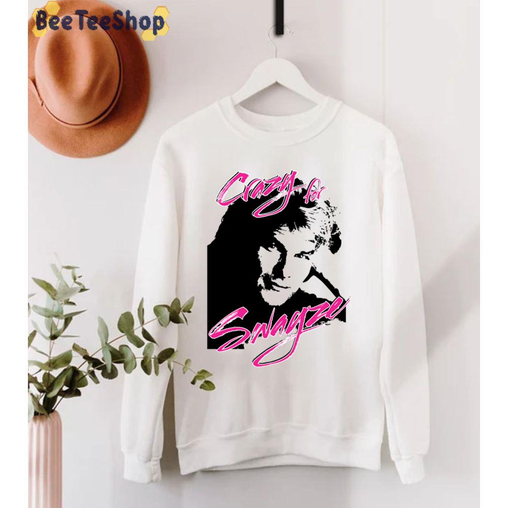 Pink And Black Style Crazy For Patrick Swayze Unisex T-Shirt Pink And Black Style Crazy For Patrick Swayze Unisex T-Shirt