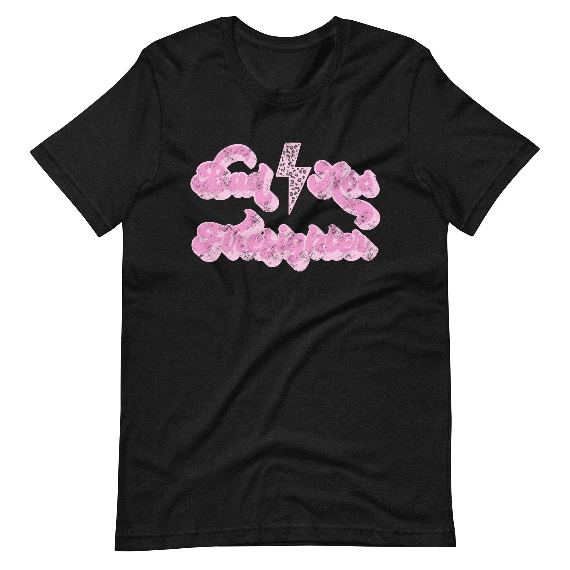 Pink Style Distressed Badass Firefighter Day Unisex T-Shirt Pink Style Distressed Badass Firefighter Day Unisex T-Shirt