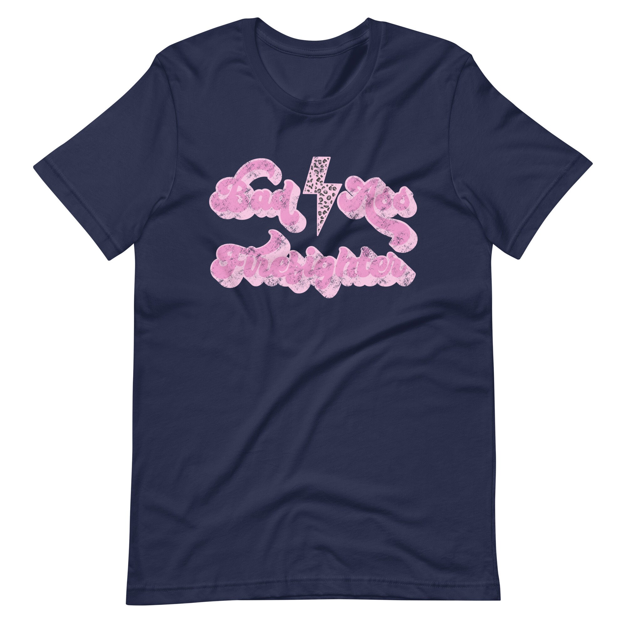 Pink Style Distressed Badass Firefighter Day Unisex T-Shirt Pink Style Distressed Badass Firefighter Day Unisex T-Shirt