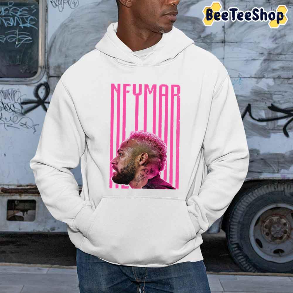 Pink Text Neymar Jr Football Unisex Sweatshirt Pink Text Neymar Jr Football Unisex Sweatshirt