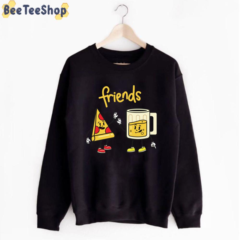 Pizza And Beer Are Besties International Beer Day Unisex T-Shirt Pizza And Beer Are Besties International Beer Day Unisex T-Shirt