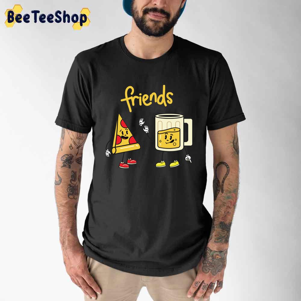 Pizza And Beer Are Besties International Beer Day Unisex T-Shirt Pizza And Beer Are Besties International Beer Day Unisex T-Shirt