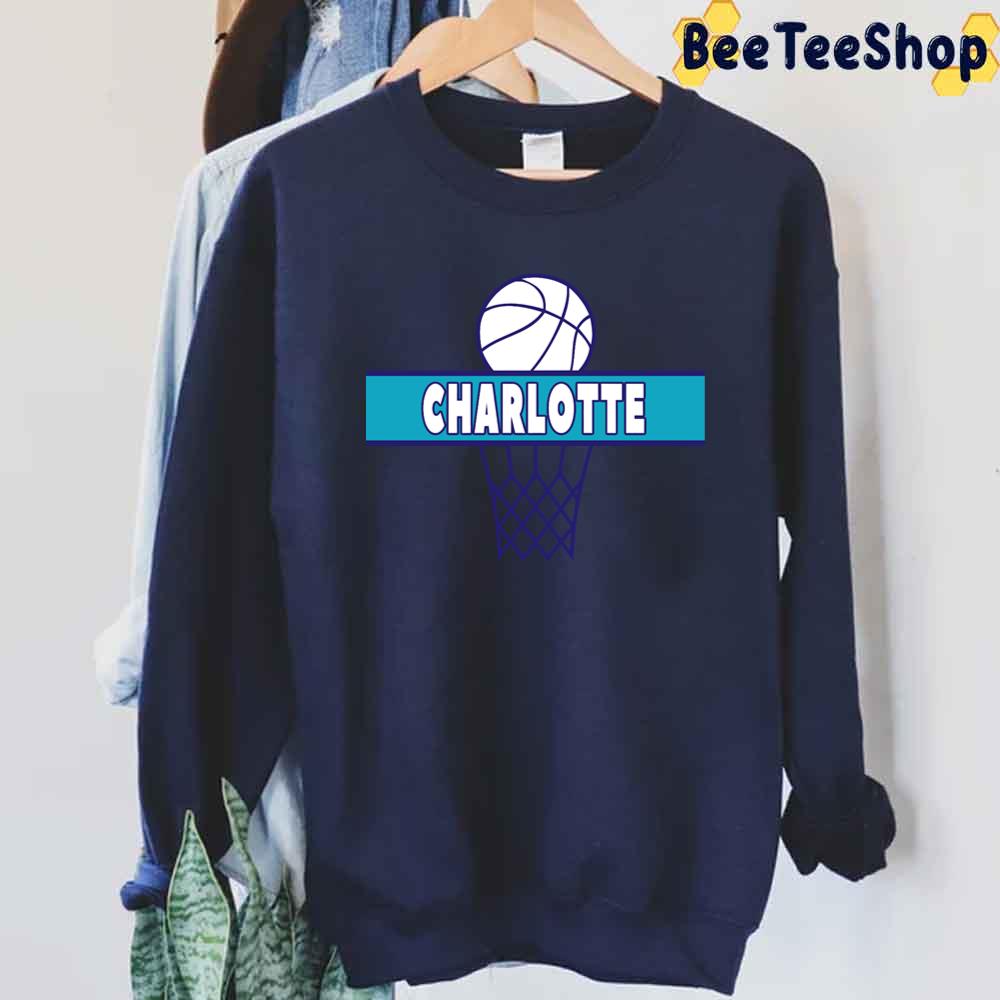 Playing Charlotte Hornets Basketball Unisex Sweatshirt Playing Charlotte Hornets Basketball Unisex Sweatshirt