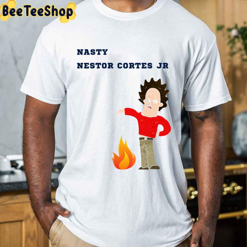 Playing With Fire Nasty Nestor Cortes Jr Baseball Unisex T-Shirt Playing With Fire Nasty Nestor Cortes Jr Baseball Unisex T-Shirt